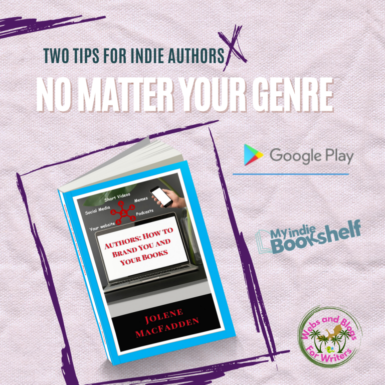 Two Tips for Indie Authors – No Matter Your Genre