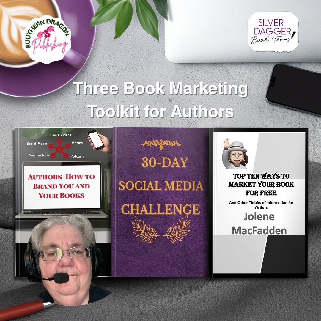 Jolene MacFadden Three Book Marketing Toolkit for Authors