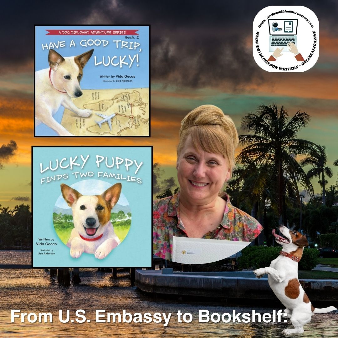 From U.S. Embassy to Bookshelf: How a Street Puppy Named Lucky Inspired Children's Author Vida Gecas